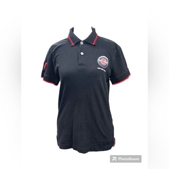 Women’s Hard Rock Hotel Daytona Beach Polo Shirt Size Small - Picture 2 of 6